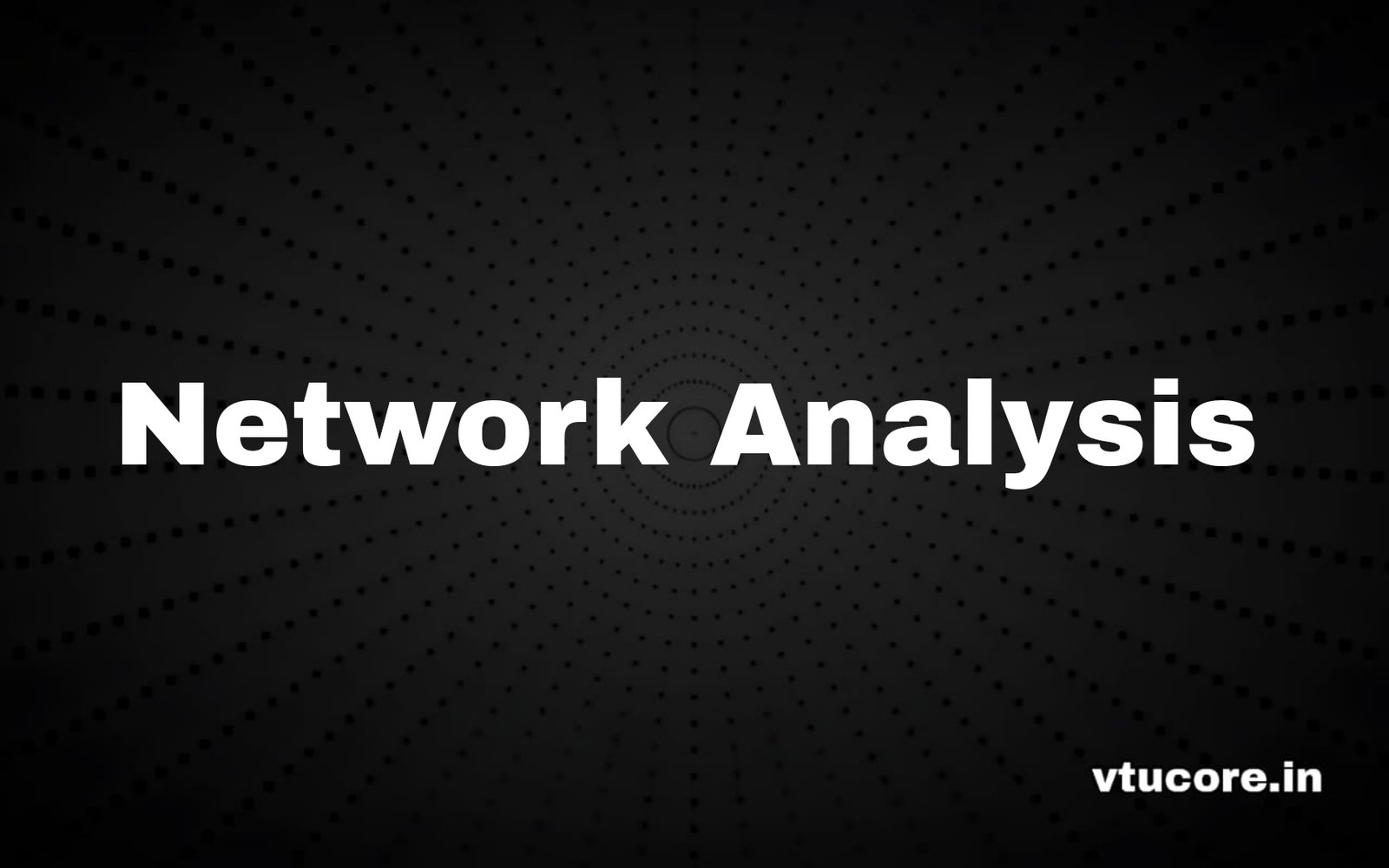Network Analysis BEC304