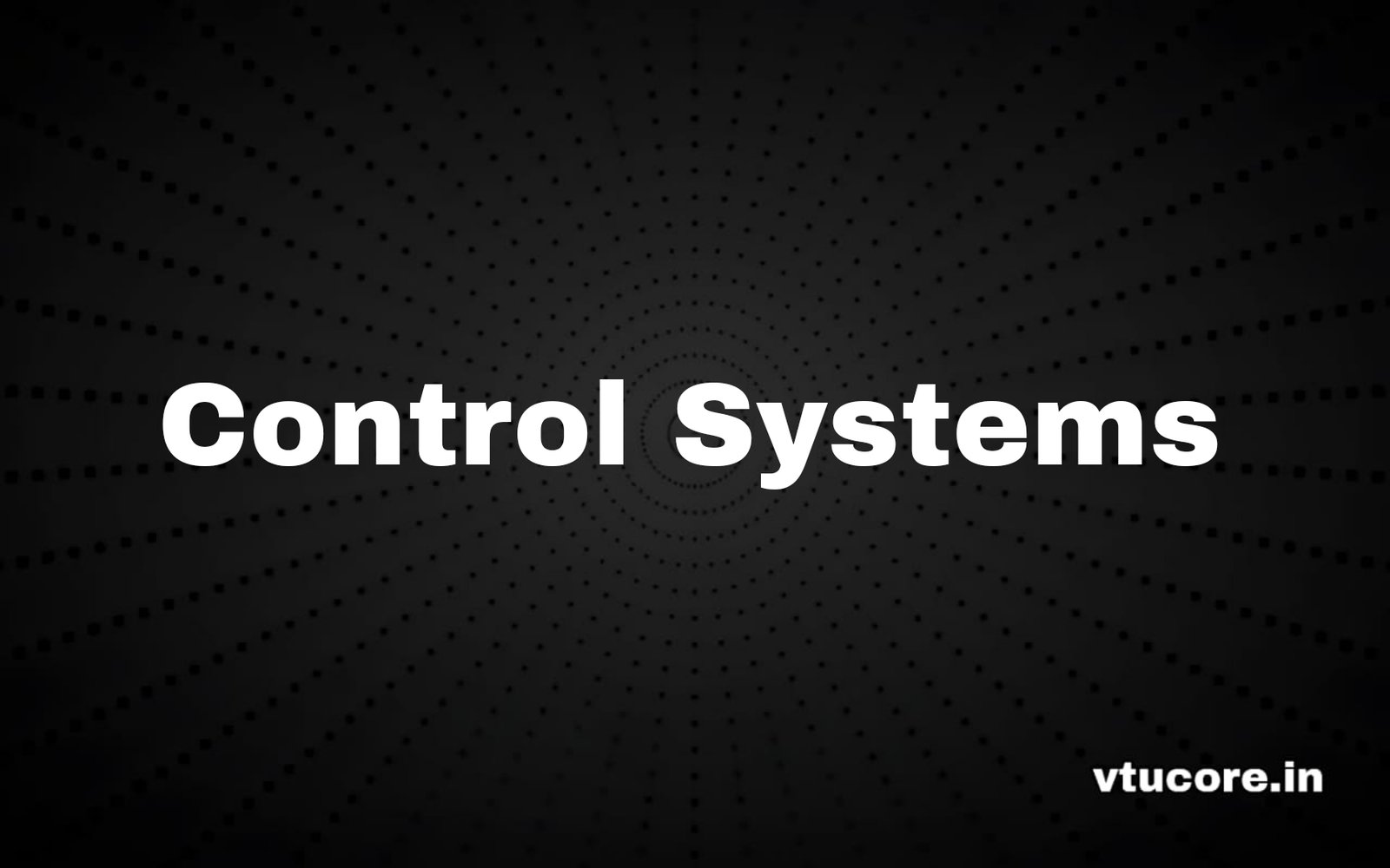 Control Systems BEC403