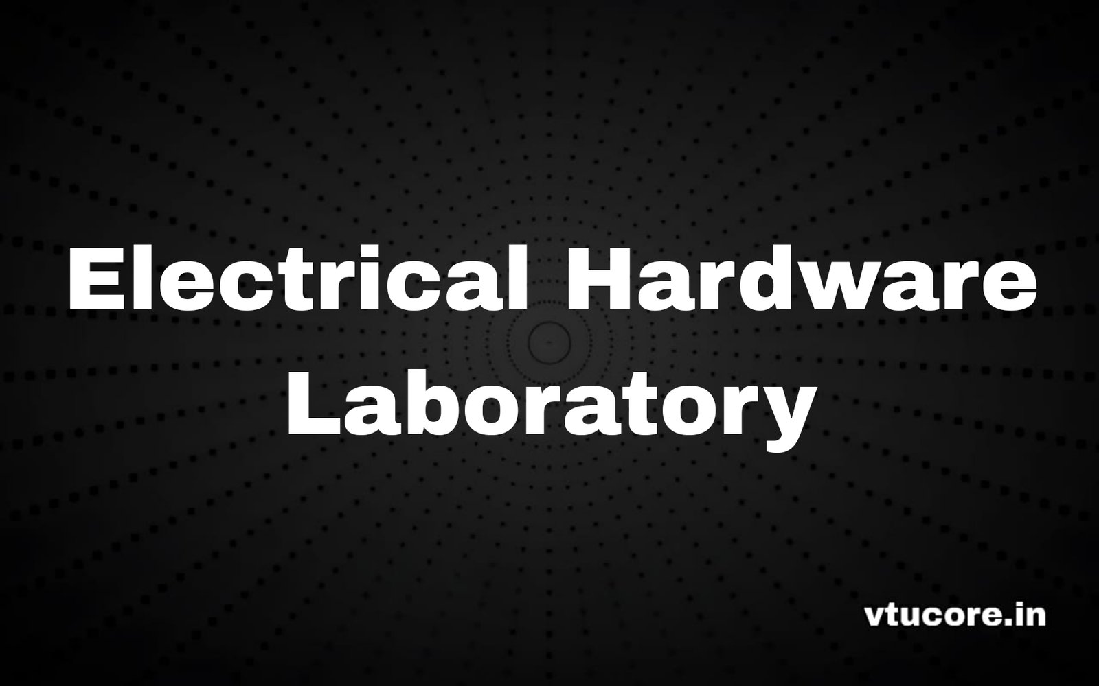 ELECTRICAL HARDWARE LABORATORY BEEL358D