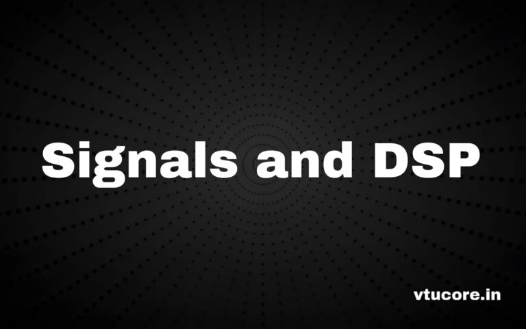 vtucore » Signals & DSP BEE502