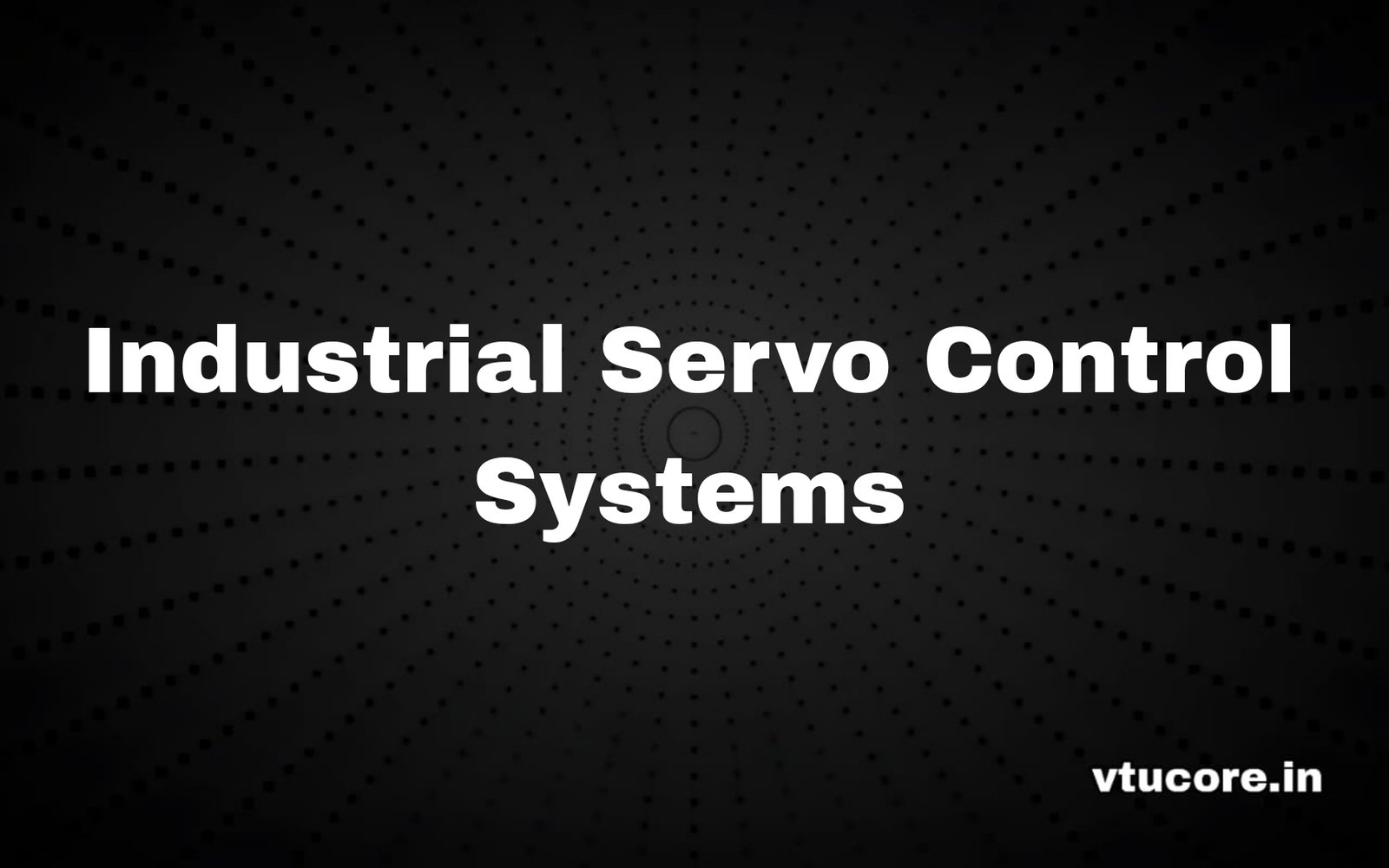 Industrial Servo Control Systems BEE654C