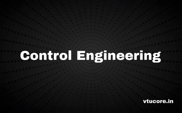 vtucore » Control Engineering BME703